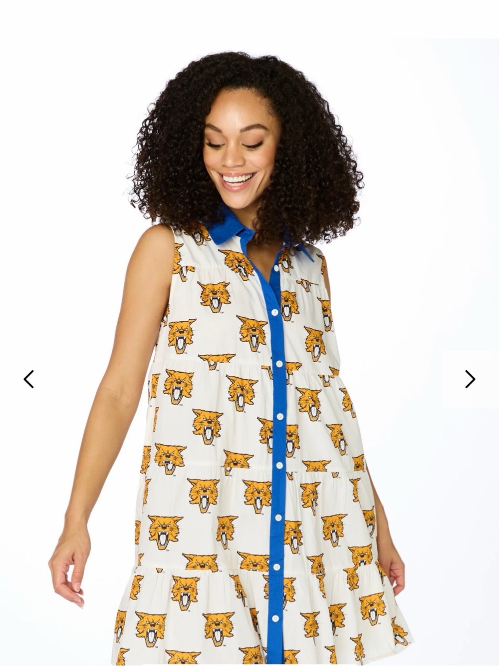 Stewart Simmons Kentucky Wildcats Poplin Tank Dress XS NWT